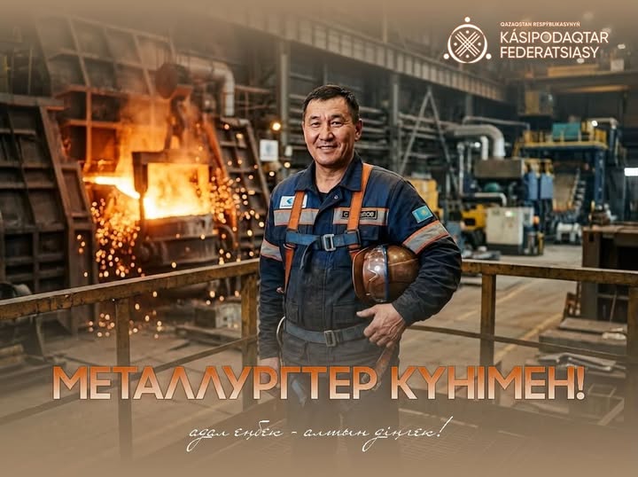 ҚР Кәсіподақтар федерациясы Төрағасының Металлургтер күнімен құттықтауы