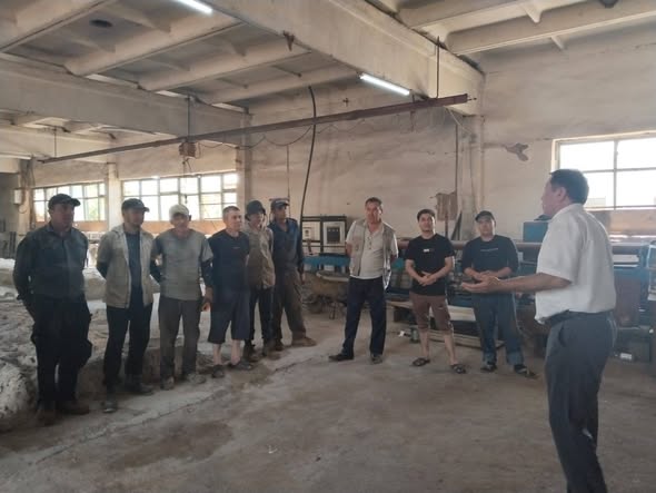 Түркістан облысында еңбек ұжымына құқықтық қолдау көрсетілді