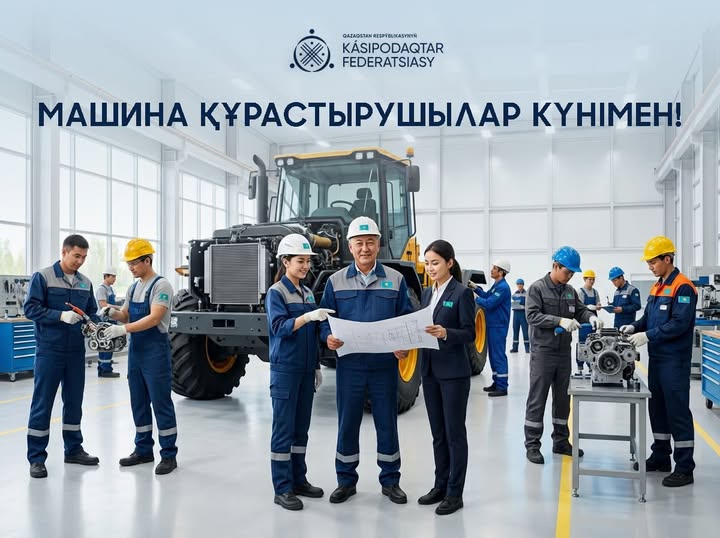 Поздравление Председателя Федерации профсоюзов РК с Днем машиностроителя