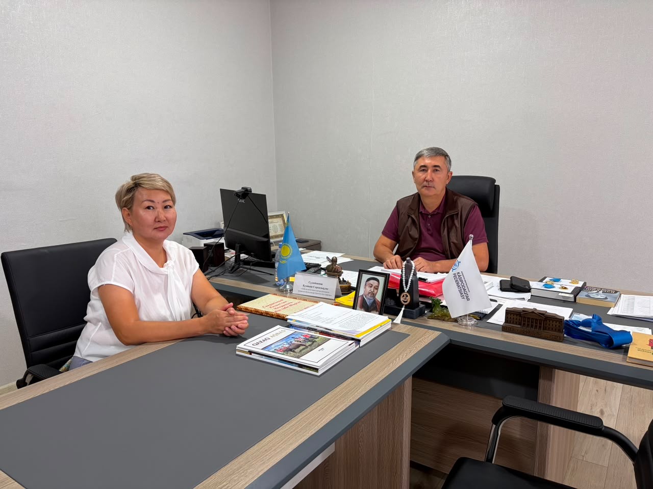 В Профсоюзном центре области Абай состоялся приём граждан